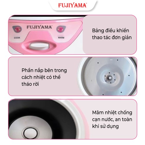 Nồi cơm mini đa năng FRC-1510